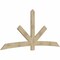 Ekena Millwork Alberta Rough Sawn Timber Gable Bracket, Douglas Fir, 108"W x 49"H x 2"D x 6"F, 11/12 Pitch GBW108X49X0206ALB00RDF - alternate 3